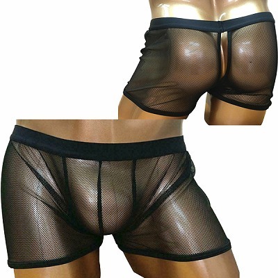 BadDaddy SEXYレースOバック トランクス ブラック BadDaddy SEXYレースOバック トランクス ブラック